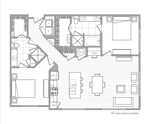 Floor plan B3