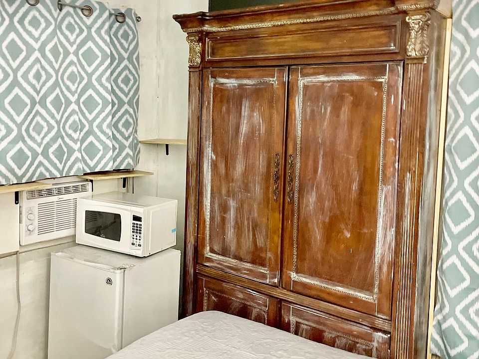 Microwave and refrigerator