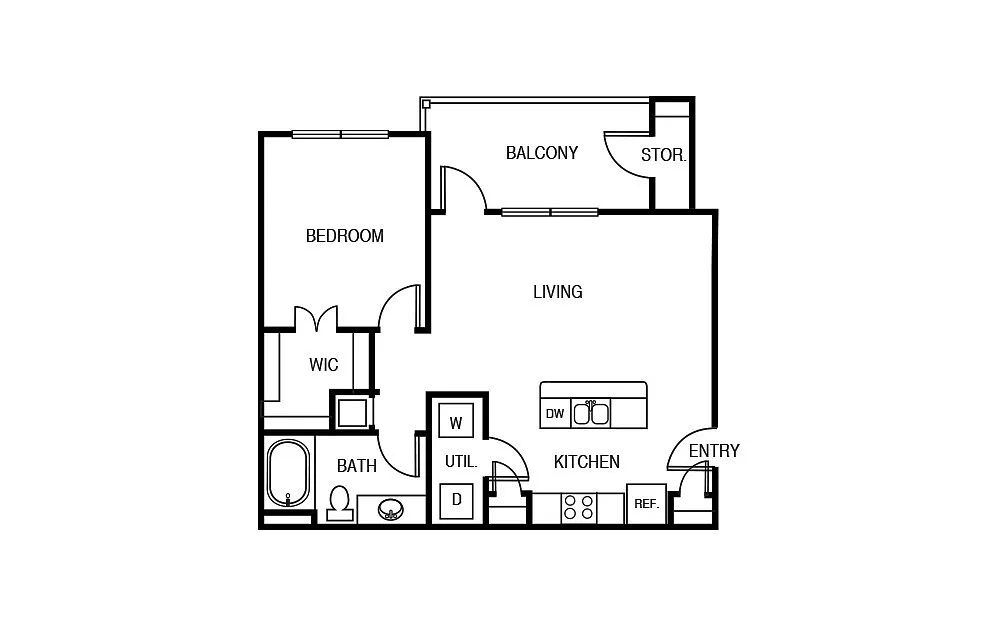 Floor plan The Acacia