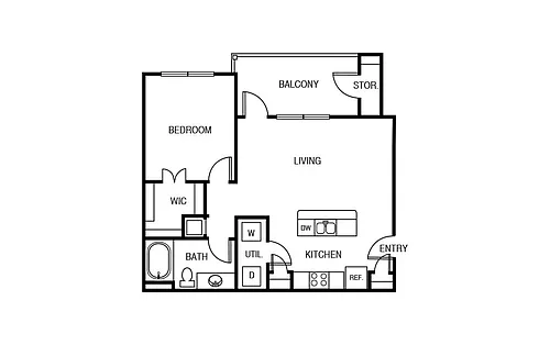 Floor plan The Acacia