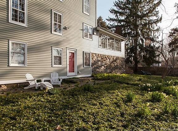 Exterior property rear view