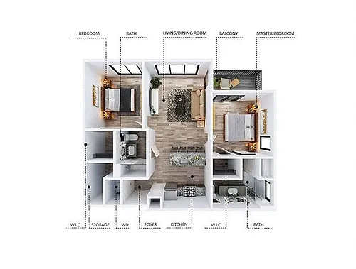 Floor plan B1