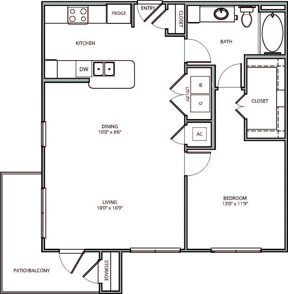 Floor plan A4
