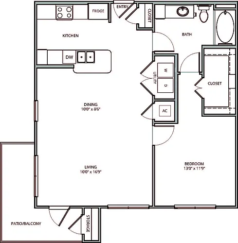 Floor plan A4
