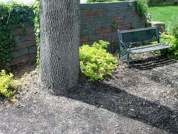 Seating area at front of hom