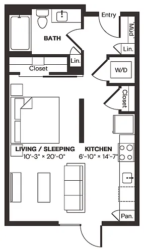 Floor plan E6