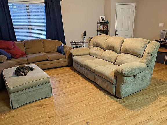 Open-concept living area