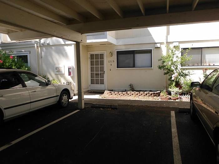 Front of house w/carport
