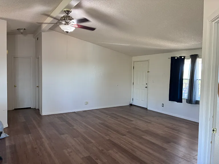Living room, bedrooms 1 and 2