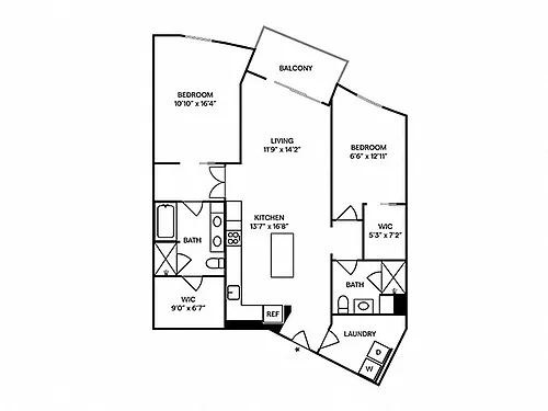 Floor plan B9