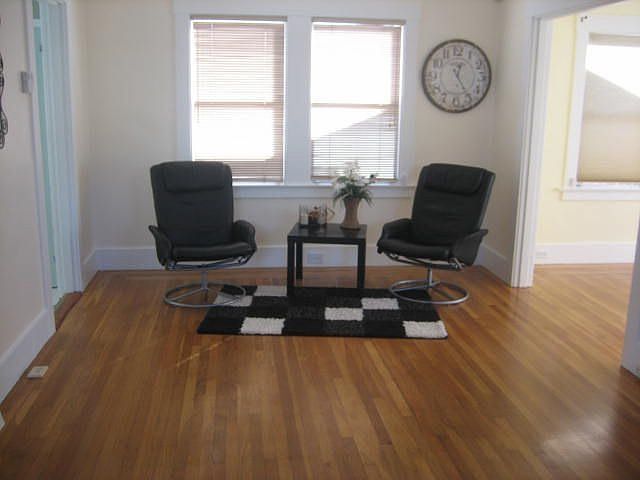 Large bright living room