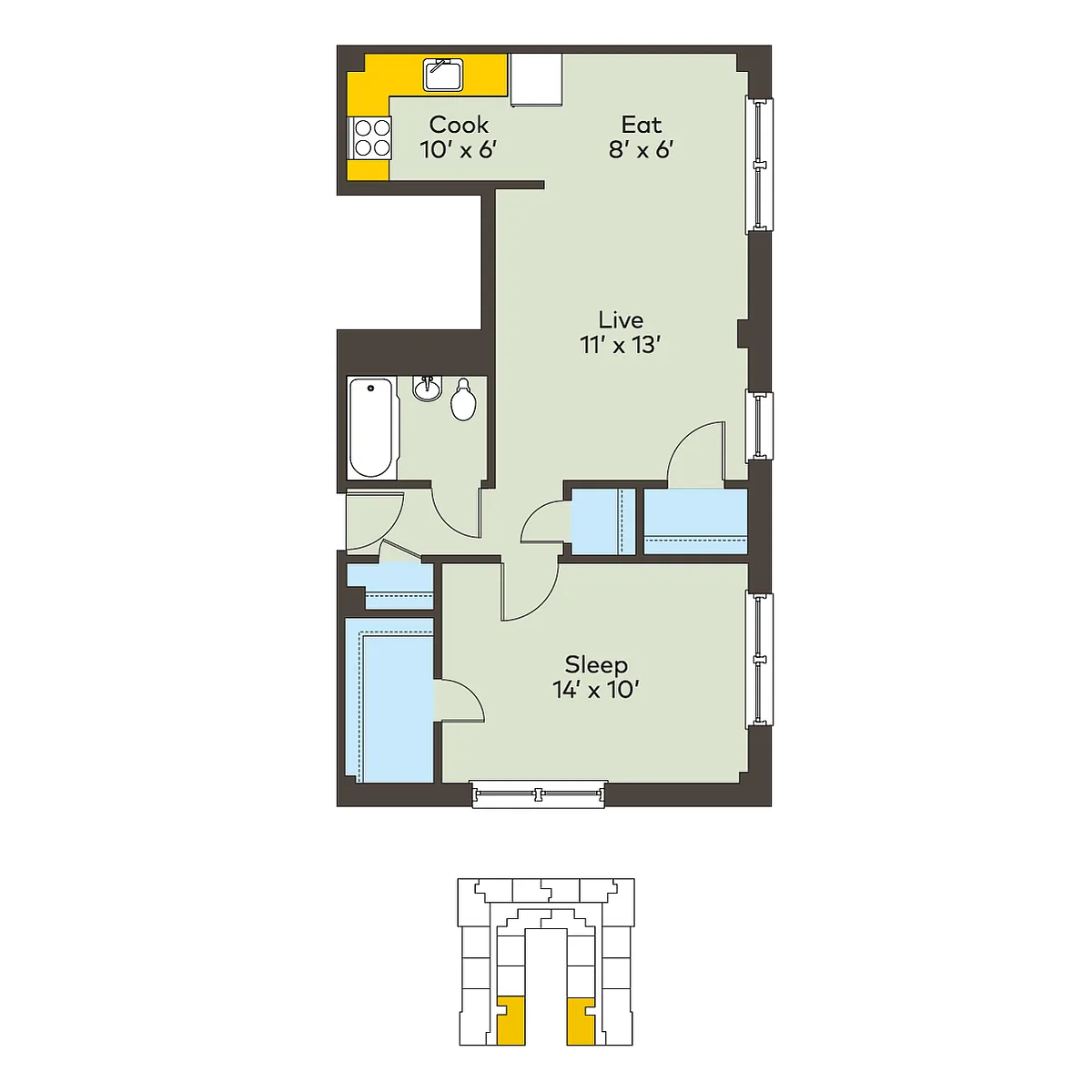 Floor plan 301w-0bd_a