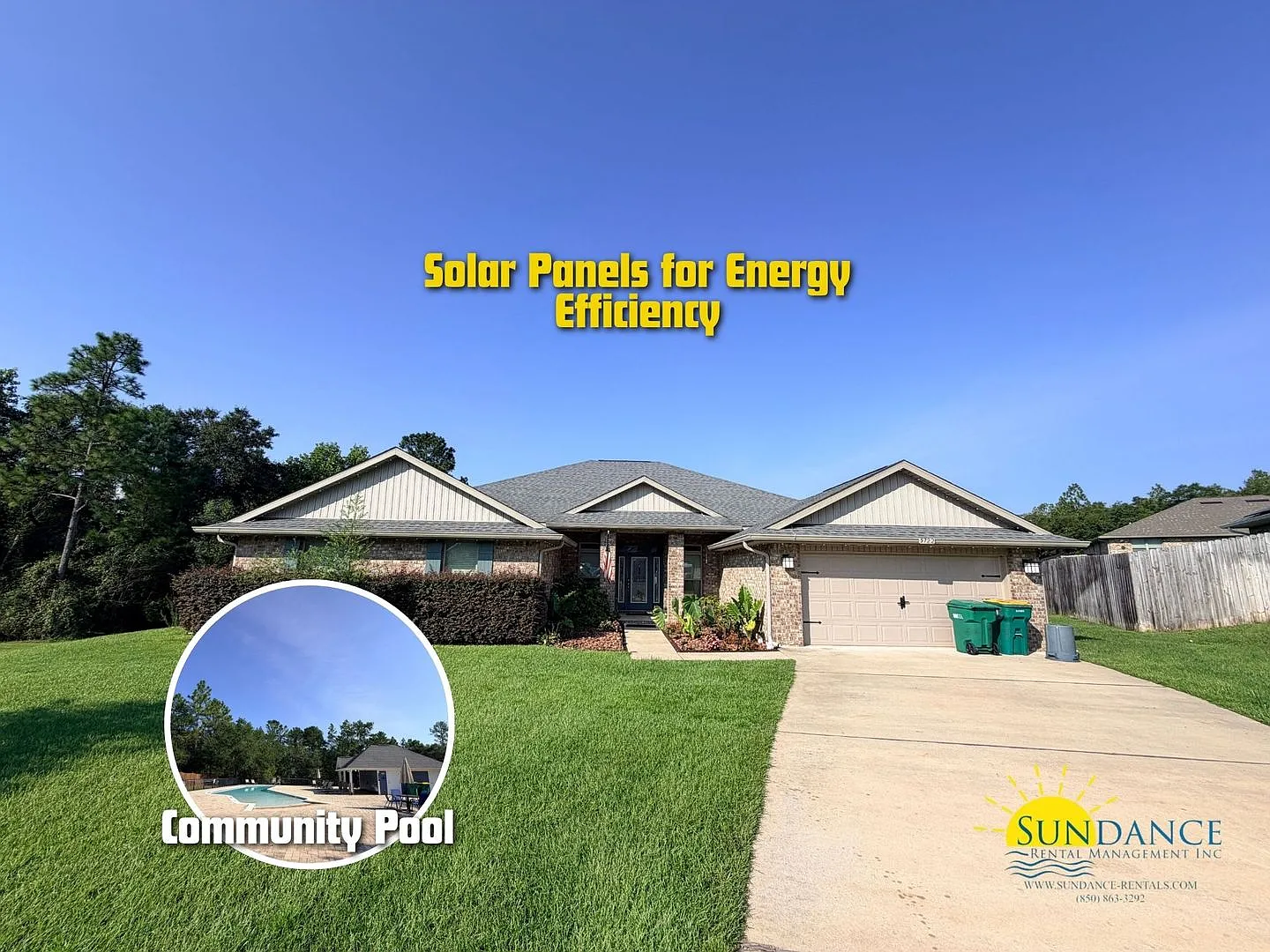 Pet-Friendly Cul-de-Sac Home on Acre with Solar Panels & Community Pool — Photo 1