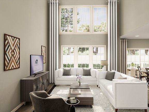 Dramatic Ceilings in Great Room