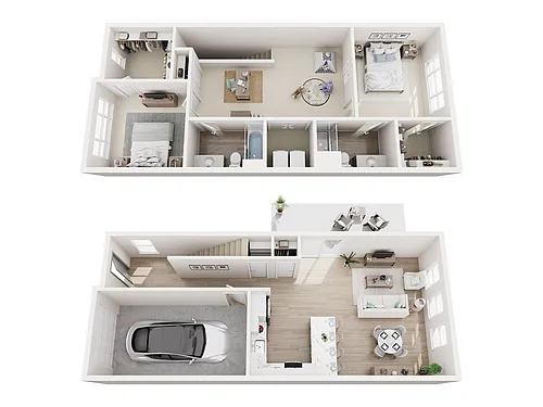Floor plan TH2A