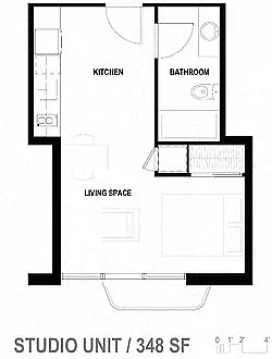 Floor plan Studio