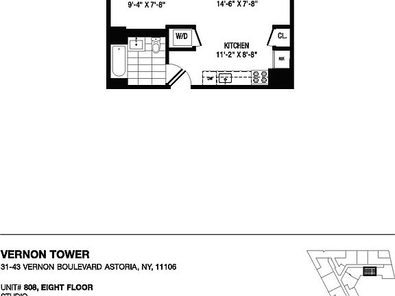 2nd image of 3143 Vernon Blvd #808