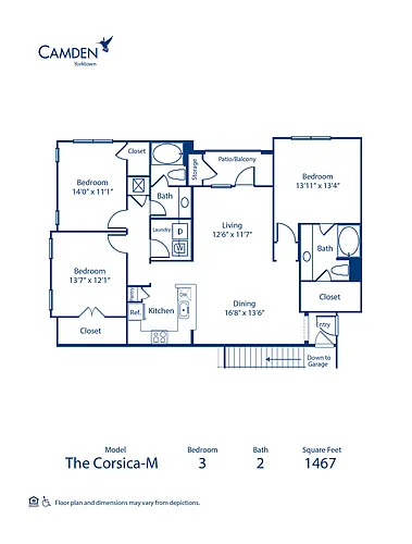 Floor plan Corsica M
