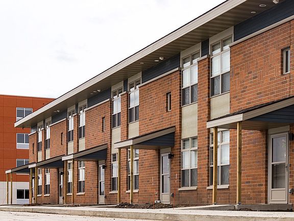 Outside Southern Pointe Apartments.