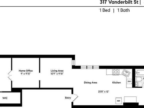 2nd image of 317 Vanderbilt St #2