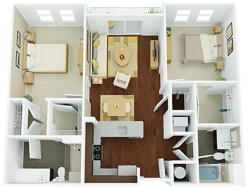 Floor plan 2A