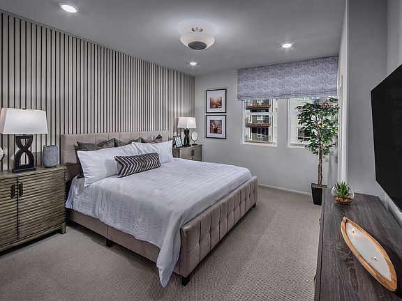 Residence 2 interior image modeled at a nearby Meritage community.