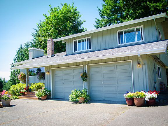 Mountain views from the living room