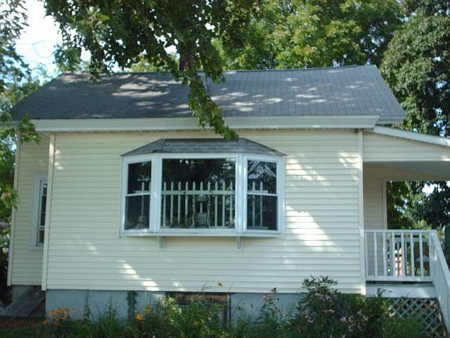 front of the house