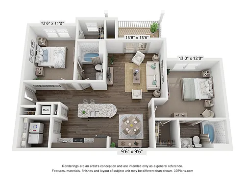 Floor plan B1