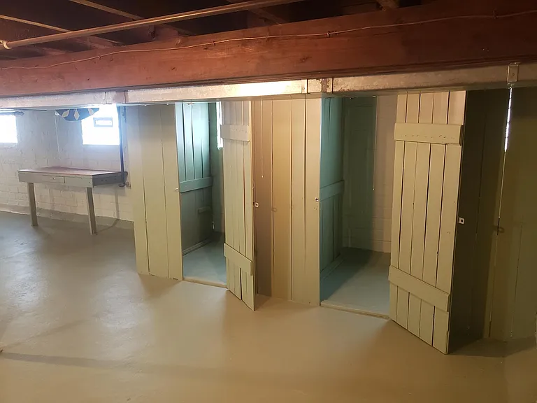 Across the basement you will find two secure storage lockers for your use.