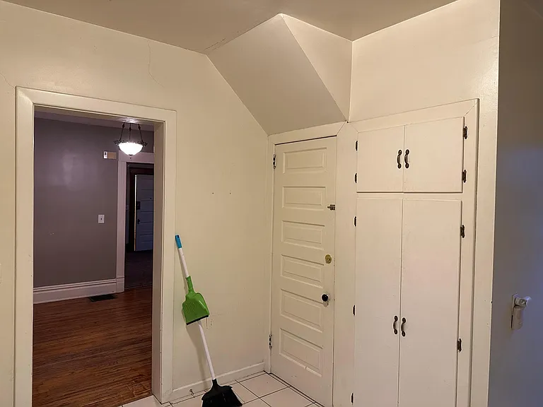 Kitchen with built-in-pantry