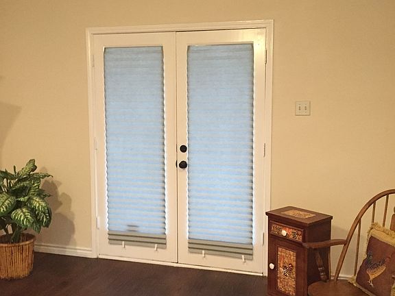 French doors to rear