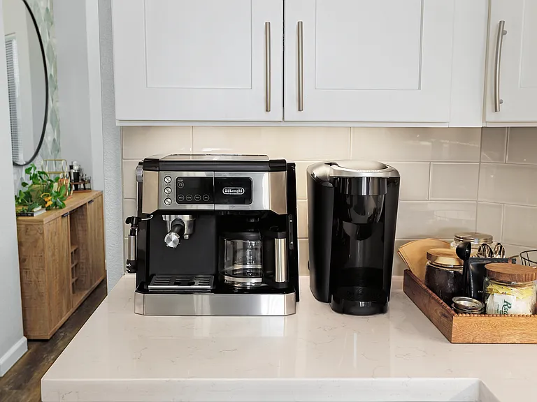 Drip coffee/cappuccino maker +Keurig