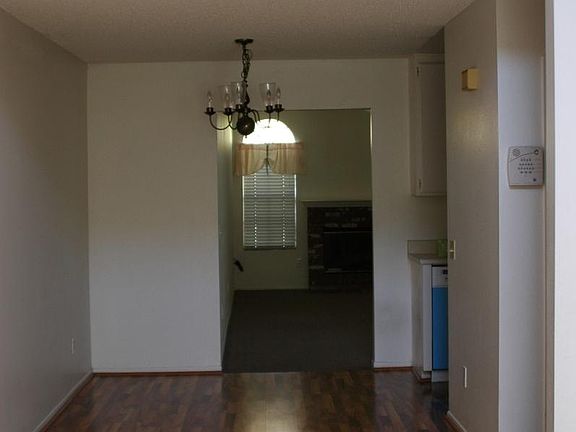 View from Living Room to Back Entertainment Room.