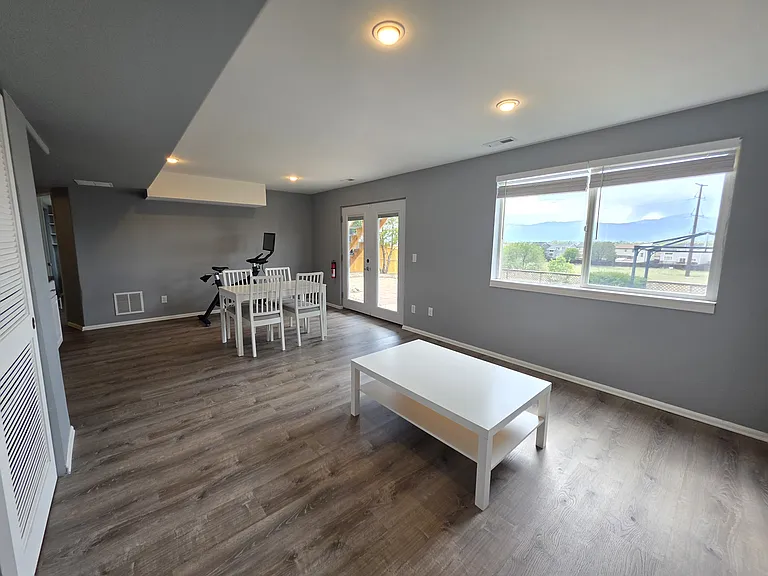 Basement living room