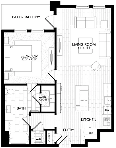 Floor plan A19