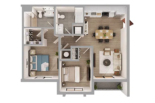 Floor plan B6B2