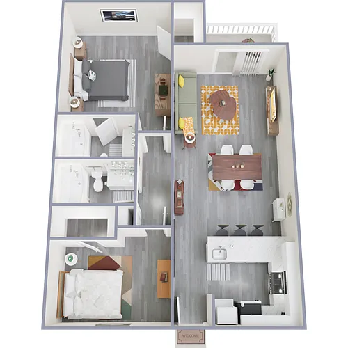 Floor plan B2