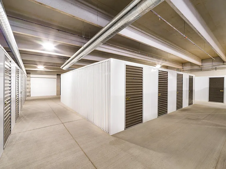 On-site storage spaces offer the flexibility to keep seasonal items and extra belongings close to home, yet out of the way.