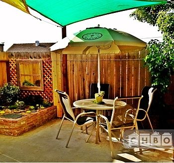 Your own private yard.