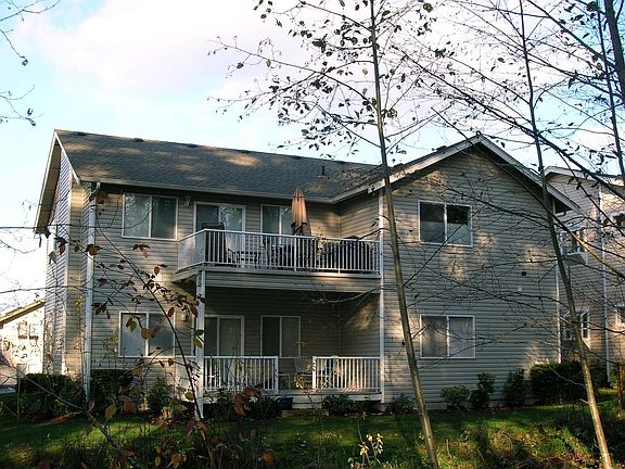 Back view of condo