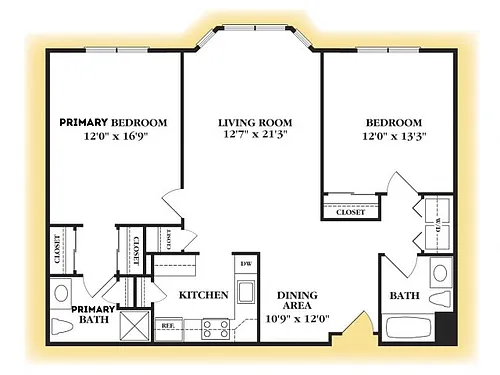 Floor plan Poe