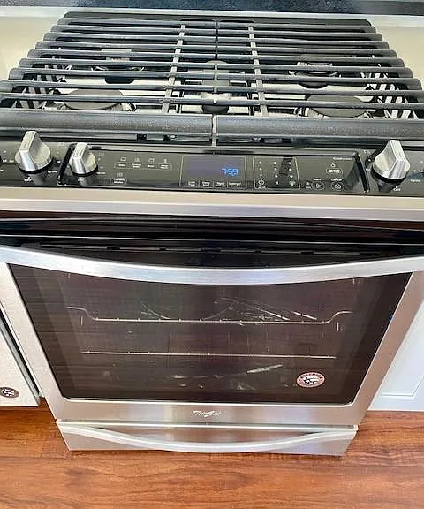 New Gas range