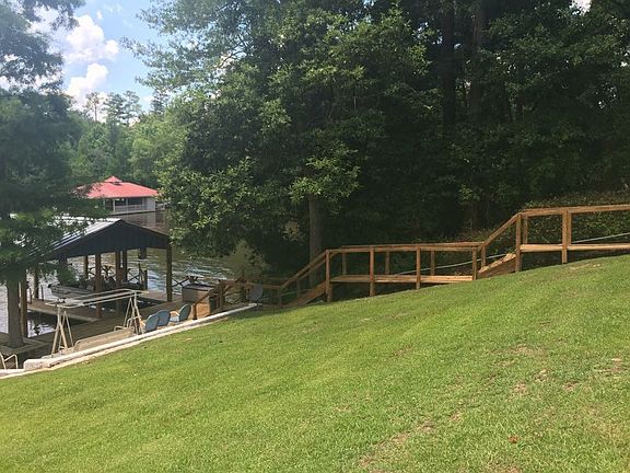 Steps to the dock
