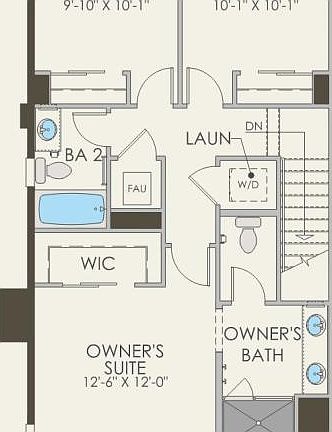Third Floor 4 br 3.5 ba