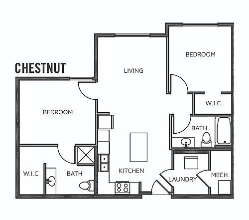 Floor plan Chestnut