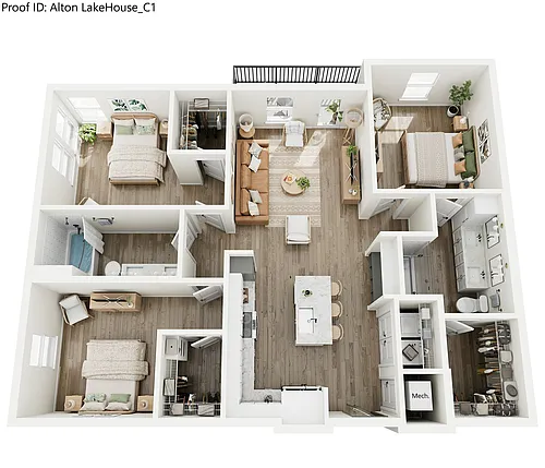 Floor plan C1