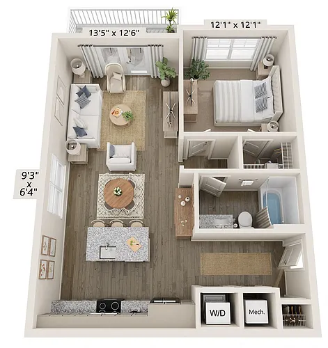 Floor plan The Munson