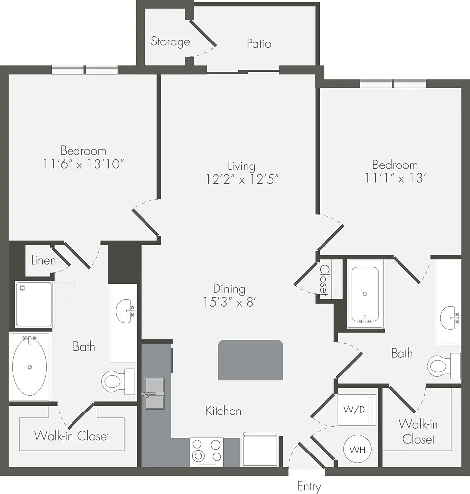 Floor plan B1R