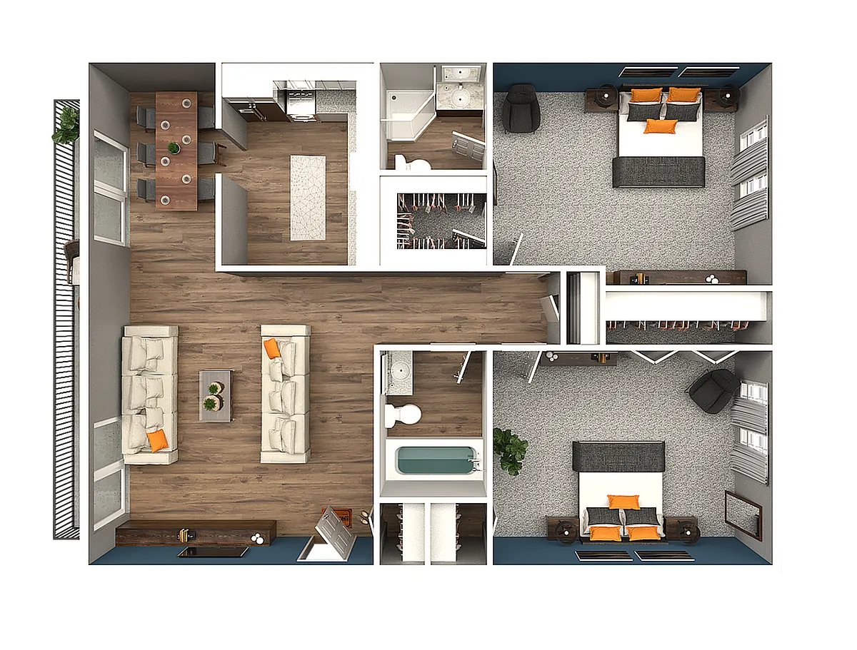 Floor plan Palmer